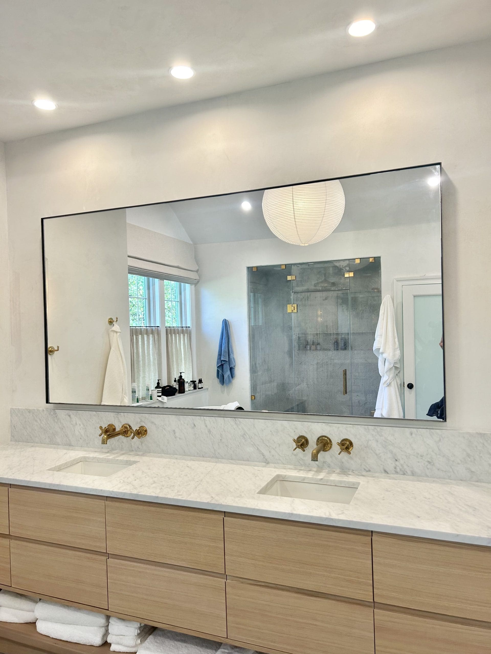 Custom Mirror Set in Frame Custom Mirror Set in Frame