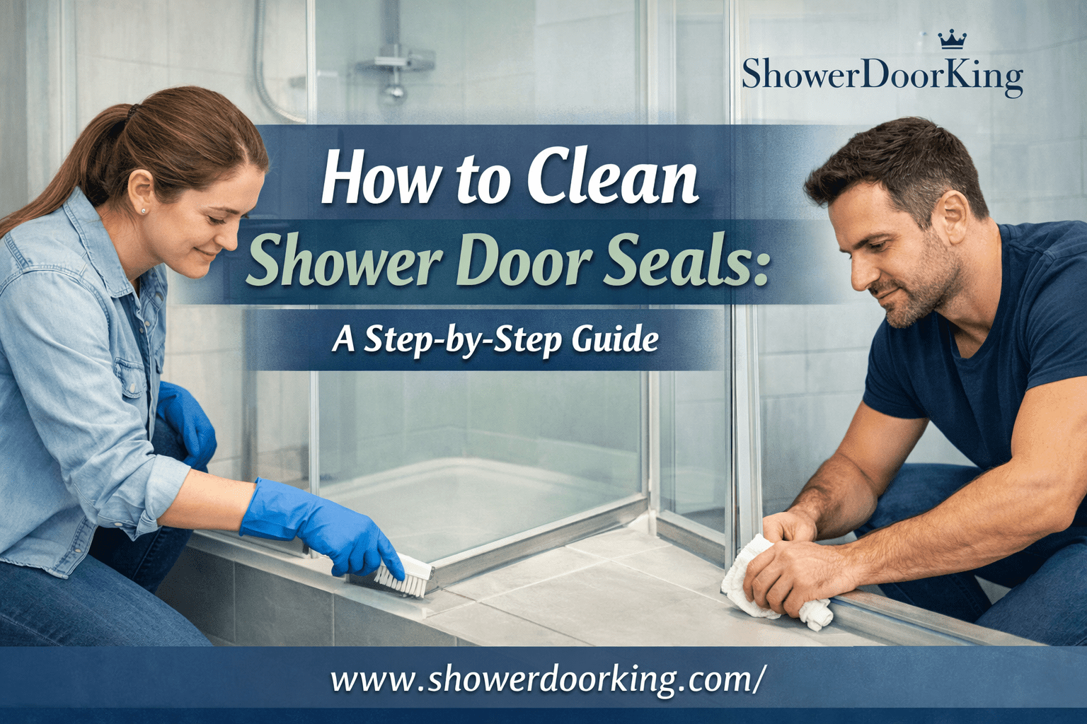 Clean Shower Door Seals